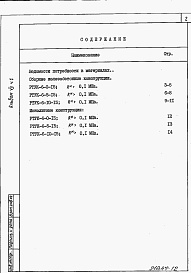 Состав фльбома. Типовой проект 820-1-061.86Альбом 7  Ведомости потребности в материалах. Части 1-5     