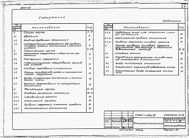 Состав фльбома. Типовой проект 820-1-073c.87Альбом 1  Пояснительная записка    