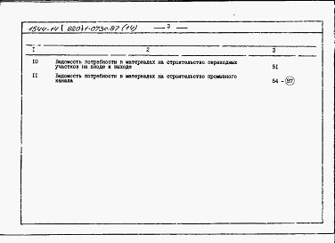 Состав фльбома. Типовой проект 820-1-073c.87Альбом 14  Сметы, ВМ для отстойника на расход 1 м3/с     