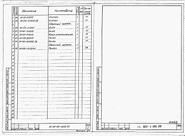 Состав фльбома. Типовой проект 820-1-086.88Альбом 2  Затворы клапанные. Пояснительная записка и чертежи     