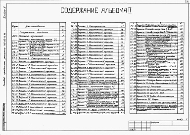 Состав фльбома. Типовой проект 409-013-12.83Альбом 2   Технология производства. Технологическое пароснабжение, промпроводки (чертежи).     