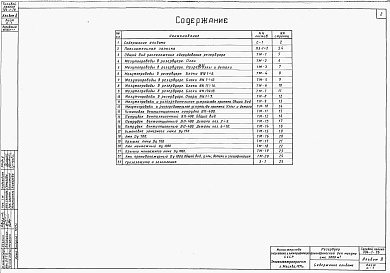 Состав фльбома. Типовой проект 704-1-76Альбом 2 Оборудование