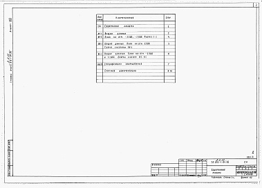 Состав фльбома. Типовой проект 816-1-94.86Альбом 8 Проектная документация по переводу помещений технического подвала на режим ПРУ