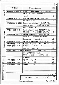 Состав фльбома. Типовой проект 816-1-97.86Альбом 7 Примененный из 816-1-98.86 Изделия заводского изготовления. АДМИНИСТРАТИВНО-БЫТОВЫЕ ПОМЕЩЕНИЯ 