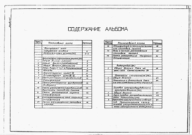 Состав фльбома. Типовой проект 709-9-81.87Альбом 1 Общая пояснительная записка. Архитектурно-строительные решения. Санитарно-техническая и электро-техническая части     