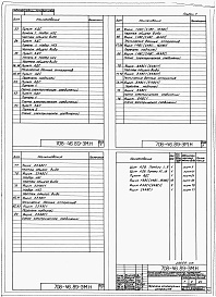 Состав фльбома. Типовой проект 708-46.89Альбом 5 Задание заводу-изготовителю на комплексные электротехнические устройства.   