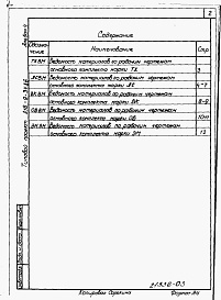 Состав фльбома. Типовой проект 816-9-34.86Альбом 4 Ведомости потребности в материалах