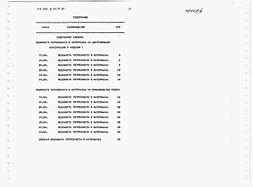 Состав фльбома. Типовой проект 816-9-61.13.91Альбом 7 Ведомости потребности в материалах