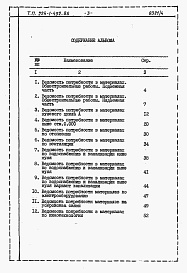 Состав фльбома. Типовой проект 224-1-492.86Альбом 4 Ведомость потребности в материалах.     