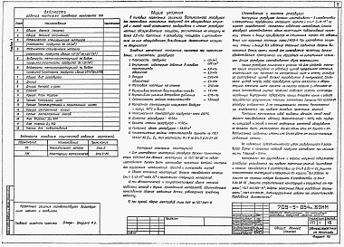 Состав фльбома. Типовой проект 705-5-054с.89Альбом 1 Пояснительная записка. Конструкции  металлические