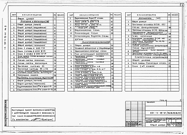 Состав фльбома. Типовой проект 231-2-25-61Альбом 2 Санитарно-технические, электротехнические чертежи, автоматика и слаботочные устройства.     