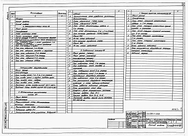 Состав фльбома. Типовой проект 232-1-123вАльбом 3 Электротехнические чертежи     