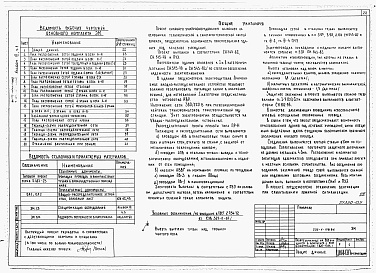 Состав фльбома. Типовой проект 232-1-138.86Альбом 3 Электротехнические чертежи. Часть 1