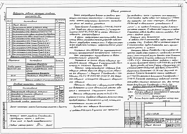 Состав фльбома. Типовой проект 232-1-139.86Альбом 3 Электротехнические чертежи     