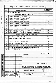 Состав фльбома. Типовой проект 232-1-155.88Альбом 8 Проектная документация по переводу помещений подвала на режим ПРУ