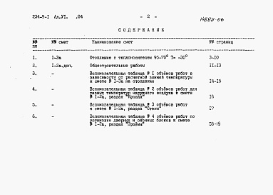 Состав фльбома. Типовой проект 234-9-1Альбом 6 Смета (дополнительная)