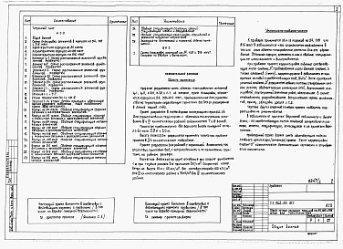 Состав фльбома. Типовой проект 244-04-61сАльбом 0 Материалы для привязки и чертежи нулевого цикла  