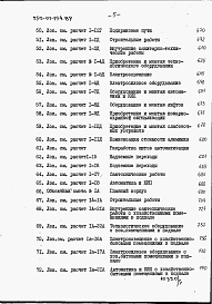 Состав фльбома. Типовой проект 252-01-154.89Альбом 4 Сметная документация. Книга 1