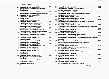 Состав фльбома. Типовой проект 254-01-155.89Альбом 4 Сметная документация. Книга 2. Объектные и локальные сметные расчеты