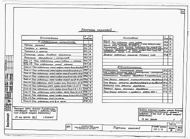 Состав фльбома. Типовой проект 254-3-14Альбом 3 Электротехнические чертежи