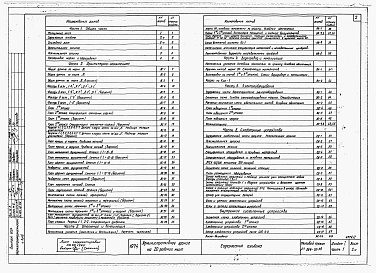 Состав фльбома. Типовой проект 264-20-54Альбом 1 Общая, архитектурно-строительная, санитарно-техническая и электротехническая части