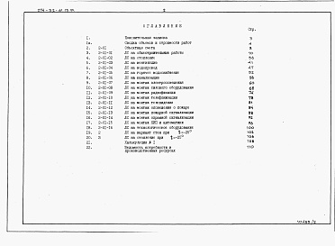 Состав фльбома. Типовой проект 274-32-61.13.91Альбом 2 Сметы.  