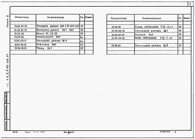 Состав фльбома. Типовой проект А-II,III,IV-150-368.87Альбом 3 Строительные решения    