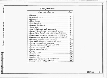 Состав фльбома. Типовой проект 413-1-37.86Альбом 2 Строительные чертежи. Строительные изделия. Ведомости потребности в материалах. Спецификации оборудования.      