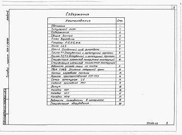 Состав фльбома. Типовой проект 413-1-38.86Альбом 2 Строительные чертежи. Строительные изделия. Ведомости потребности в материалах. Спецификации оборудования.     