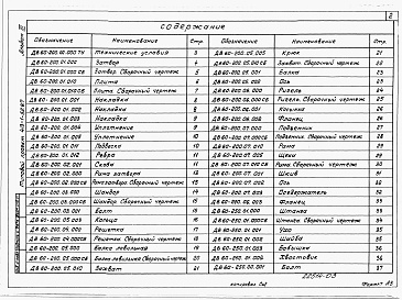 Состав фльбома. Типовой проект 413-1-52.87Альбом 3 Затвор. Рыбозаградительные решетки с подъемником .     