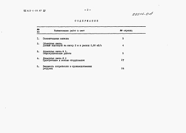 Состав фльбома. Типовой проект 413-1-52.87Альбом 4 Сметная документация.     