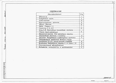 Состав фльбома. Типовой проект 413-1-53.87Альбом 1 Пояснительная записка.  Строительные чертежи. Спецификация оборудования. Ведомость потребности в материалах.     