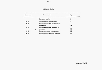 Состав фльбома. Типовой проект 411-1-135.86Альбом 3 Спецификация оборудования.     