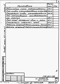 Состав фльбома. Типовой проект 411-1-136.87Альбом 6  Проектная документация по переводу подвального помещения на режим ПРУ.     