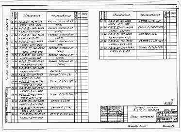 Состав фльбома. Типовой проект А-II,III,IV-150-82/83Альбом 5 Чертежи строительных изделий заводского изготовления. (для водонасыщенных грунтов)     