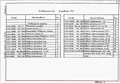 Состав фльбома. Типовой проект 411-1-158.89Альбом  3 Конструкции железобетонных изделий.     