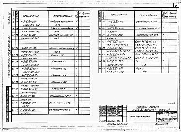 Состав фльбома. Типовой проект А-II,III,IV-300-397.87Альбом 7 Строительные изделия заводского изготовления. Вариант для водонасыщенных грунтов     