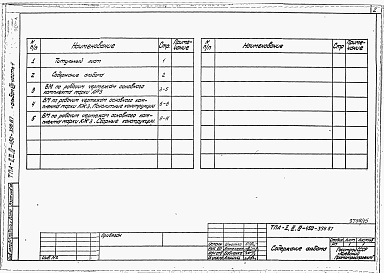 Состав фльбома. Типовой проект А-II,III,IV-450-398.87Альбом 8 Ведомости потребности в материалах. Часть 4