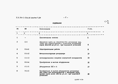 Состав фльбома. Типовой проект 704-1-164.83Альбом 7 Сметы.     