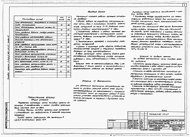 Состав фльбома. Типовой проект А-II,III,IV-600-406.87Альбом 3 Электроснабжение. Электрическое освещение. Силовое электрооборудование. Автоматизация. Связь и сигнализация    