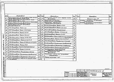 Состав фльбома. Типовой проект А-II,III,IV-600-467.90Альбом 1 Пояснительная записка. Архитектурные решения. Конструкции железобетонные     