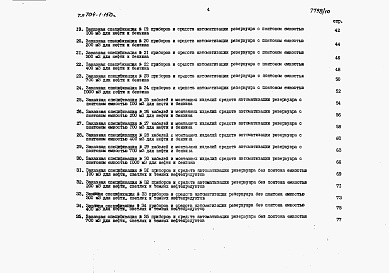 Состав фльбома. Типовой проект 704-1-155сАльбом 9 Заказные спецификации.    