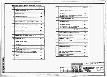 Состав фльбома. Типовой проект А-IV-900-495.91Альбом 2 Отопление, вентиляция и кондиционирование воздуха. Внутренние водопровод и канализация. Технологические решения. Автоматическая установка пожарной сигнализации. Автоматическая установка пожаротушения    