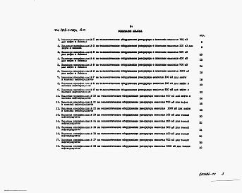 Состав фльбома. Типовой проект 704-1-152сАльбом 9 Заказные спецификации.    