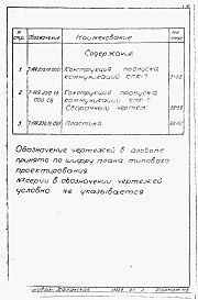 Состав фльбома. Серия 03.005-5 КонструкцииАльбом 2-6 Конструкция и пропуска коммуникаций КПК-7