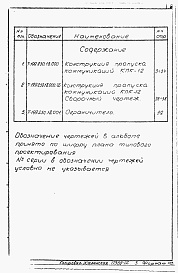 Состав фльбома. Серия 03.005-5 КонструкцииАльбом 2-11 Конструкция и пропуска коммуникаций КПК-12. Рабочие чертежи