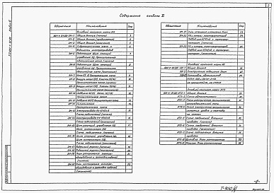 Состав фльбома. Типовой проект 901-1-93.88Альбом 6 Электротехническая часть (из тп 901-1-91.88)