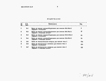 Состав фльбома. Типовой проект 901-1-96.88Альбом 10 Часть 3 Сметная документация (из т.п. 901-1-95.88)