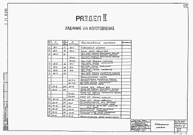 Состав фльбома. Типовой проект 902-2-57/71Альбом 3 Электротехническая часть 