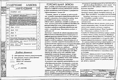 Состав фльбома. Типовой проект 901-6-21Альбом 9 Устройства для подъемно-транспортного оборудования